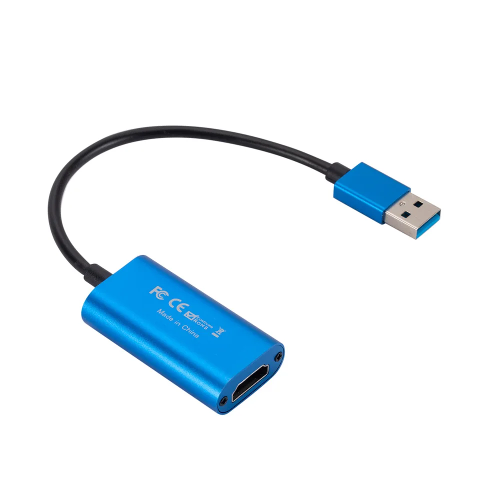 4K HD Video Capture Kartu USB 3.0 1080P Hra Zachytiť Kartu Grabber, Záznam, Pole pre Live Streaming pre PS4 HD Kamerou Obrázok 4