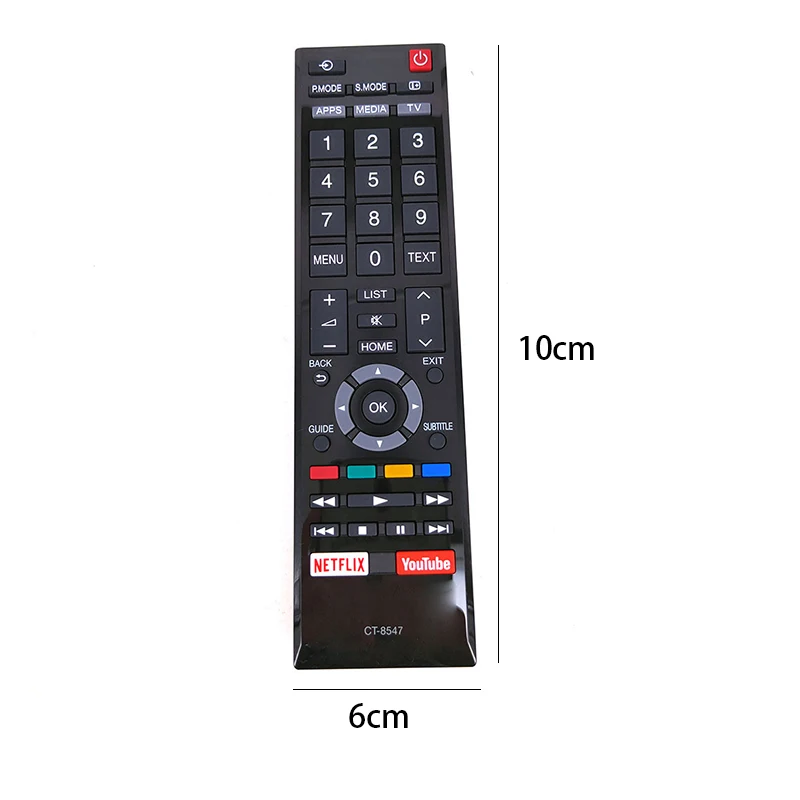 CT-8547 Diaľkové Ovládanie pre Toshiba LED TV 49L5865 49L5865EV 49L5865EA Diaľkové Ovládanie Obrázok 2