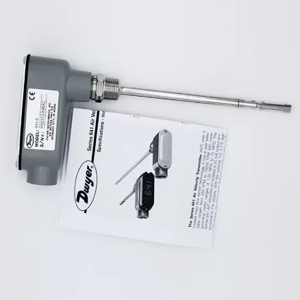 Dwyer 641-6/-12/-18/-LED tepelnej anemometer digitálny anemometer senzor Obrázok 2