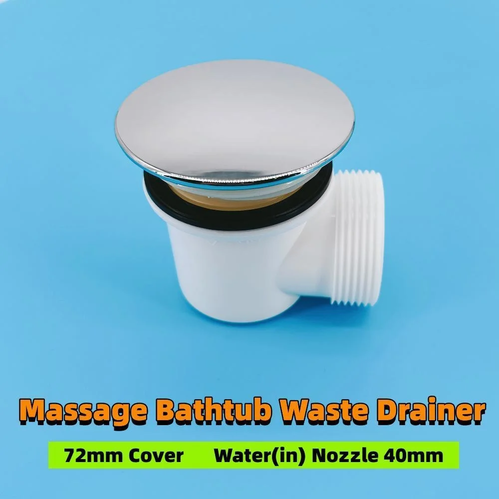 72 mm Kryt 40 mm Vody Vaňa Odpadu Drainer ABS Kryt PP Base Odpadových Vôd Downcomer Umývadlo Pasce Anti-zápach, Kúpeľňa Drainer Obrázok 0