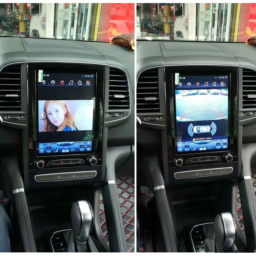 Tesla štýl HD displej, auto gps rádiový navigačný prehrávač Pre Renault Megane 4 2017-2019 Auto DVD Prehrávač Multimediálnych súborov HeadUnit Zadarmo mapu Obrázok 1