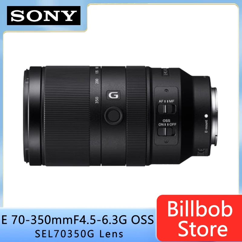 Sony E 70-350 mm F4.5-6.3 G OSS Objektív SEL70350G Super zoom teleobjektív G objektív Obrázok 0