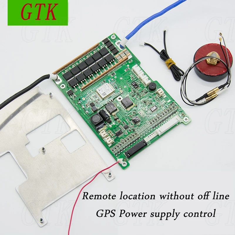 20S 24S 3.2 V BMS GPS Inteligentné lifepo4 ochrany panel 40A 60A 80A GPS diaľkové polohy kontroly leasing alarm Obrázok 1